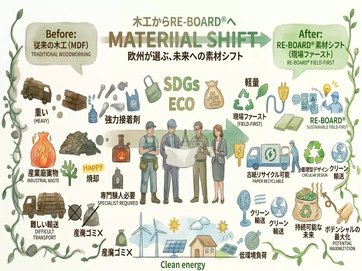 欧州が選ぶ未来への素材シフト